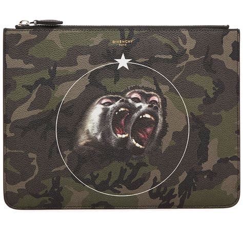 givenchy monkey brothers scarf|GIVENCHY Olive green Modal ref.425221 .